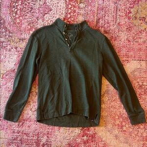 Dark Green Long Sleeve Pullover